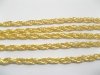 25 Meters Golden plated 1.4mm Jewellery Woven Chain