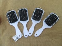 12Pcs Rectangle Kids Hair Comb Scalp Massager Brush Combs Assort