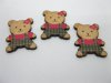 98 Bear Craft Embellishment Scrapbooking - Black & Fuschia 98 Bear Craft Embellishment Scrapbooking - Black & Fuschia