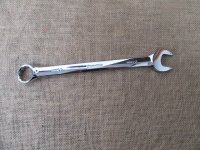 1Pc Combination Ratchet Ring & Open End Spanner Wrench 23mm