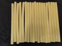 50 New Yellow Hot Glue Adhesive Stick 25cm Long