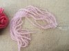 10Strand x 98Pcs Pink Rondelle Faceted Crystal Beads 6mm