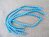 5Strands Blue Turquoise Gemstone Beads 12mm Dia.