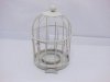 4X White Birdcage Tealight Placecard Candle Holder Wedding Favor