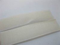1Setx25M Dark Ivory Sewing Binding Wrap hook & loop tape 25mm