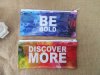 12Pcs Waterproof Words On Pencil Cases Zipper Make Up Pouch