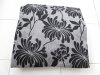 2Pcs HQ Grey Chrysanthemum Hemp Pillow Cushion Covers 43cm