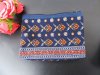 12Pcs Tibetan Blue Coin Bag Wallet Makeup Bag Comestic Bag