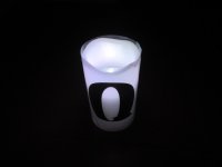 3Pcs Letter Q Flameless LED Candle Set Electronic Candle