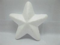 200Pcs New Foam Star Decoration Craft DIY 75mm