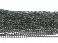 25 Meters Black Iron 4.5mm Ball Beading Chains