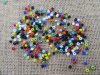 250Grams Glass Seed Beads 3-4mm Mixed Color
