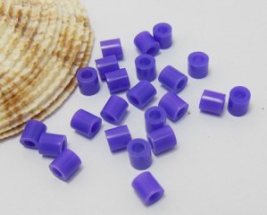 4200Pcs (250g) Craft Hama Beads Pearler Beads 5mm - Purple