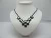 12 Hematite Beaded Necklaces with Lobster Clasp