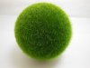 10 Green Artificial Foam Moss Ball D??cor 80mm Dia.