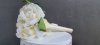 1X Ivory Rose Bridal Bouquet Holding Flowers Wedding Favor