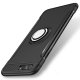 1X iPhone8 Plus Black Magnetic Shockproof Case Cover with Ring C