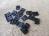 100Sets Black Plastic Lanyard Clip / Release Buckle