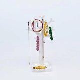 1Pc White Tree Earring Necklace Bracelet Jewellery Display Stand