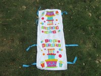 1Pc Kid Birthday Chair Cover Washable Cute Chair Cover Party Sup