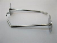 50 Metal Apple Slatwall Mesh Hooks 14.50cm
