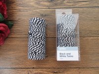 4Roll X 50Meter Black Cotton Bakers Twine String Cord Rope Craft