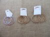 12Pkts Metal Multi-Loop Bangles Bracelets Assorted