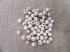 105G Mixed Size Natural Wooden Round Beads DIY Jewellery Making