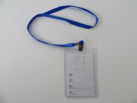 100Sets B2 Certificate Label Holder Card Cover w/Lanyard