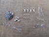 6Set Kids DIY Jewelry Making Accessories Charm Cord Clasp & Tool