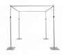 1Set Aluminium Square Top Backdrop Stand Party Background