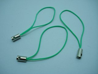 1000 Green Mobile phone Tags Straps