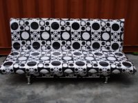 1X NEW 187CM Sofa Bed Lounge Couch 2in1- Circle