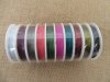 10Rolls X 10Metre Color Tiger Tail Beading Wire 0.38mm