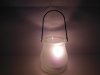 10Pcs White Frosted Hanging Glass Tea Light Holder Wedding Favor 10Pcs White Frosted Hanging Glass Tea Light Holder Wedding Favor