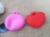 10Pcs SILICONE Waterproof Clutch Coin Bag Easy Twist Lock Coin