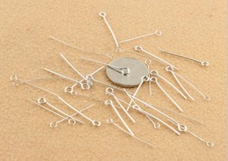 500Gram(4800pcs) Eye Pins Jewelry Finding 28mm