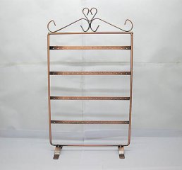 1X Copper 4-Layer Earring Display Rack Holder 32 Pairs