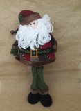 1X Christmas Santa Claus Doll Ornament D?cor 52cm High