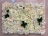 1Pc Artificial White Peony Rose Flower Backdrop Wall Panel