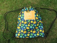 6Pcs Drawstring Backpack Shoulder Rucksack - Fruit Fresh Design