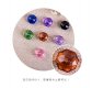 500g (2600Pcs) Rondelle Faceted Arylic Loose Bead 8mm Mixed