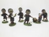 10Sets X 6pcs Football Action Figure Toys - Black Uniform 10Sets X 6pcs Football Action Figure Toys - Black Uniform