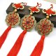6Pcs Lucky Chinese Fengshui Hanging Charm Amulet Coins Pendants