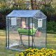 1Set Greenhouse Garden Shed Walk-in Gardening Plant Stand