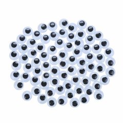 400 Black Joggle Eyes/Movable Eyes for Crafts 15mm