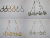 12 Pairs New Dangle Earring Assorted