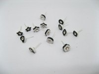 30 Pairs Assorted Earrings Studs with Rhinestone