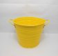 10X Yellow Tin Pail Bucket w/Ring Handle for Wedding Favor