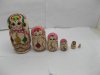 10Set Russian Wooden 6 Nesting Dolls toy-o207 10Set Russian Wooden 6 Nesting Dolls toy-o207